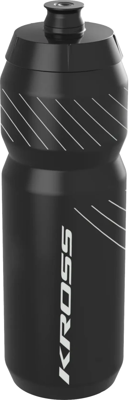 1. BIDON Hidratare de bicicleta KROSS SPORT ULTRALIGHT 750ml NEGRU