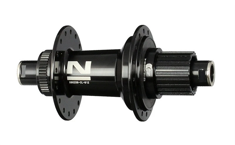 1. Butuc Spate NOVATEC D902SB-CL-B12-MS MicroSpline, 32H Negru