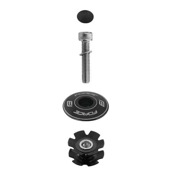 1. Capac si floare furca Force 1.1/8 pe negru