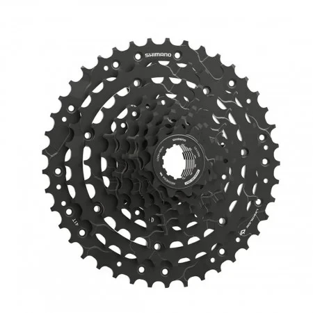 1. Caseta de pinioane Shimano CUES CS-LG300-9, 9 viteze, 11-36T