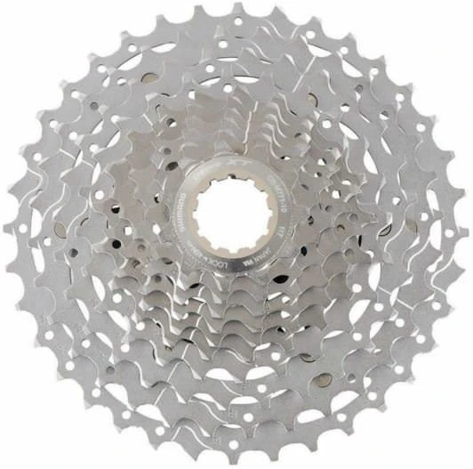 1. Caseta de pinioane Shimano Deore XT CS-M771-10, 10 viteze, 11-32T