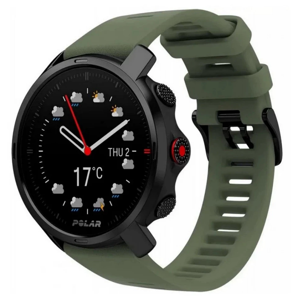 1. Ceas POLAR Grit X Black Green