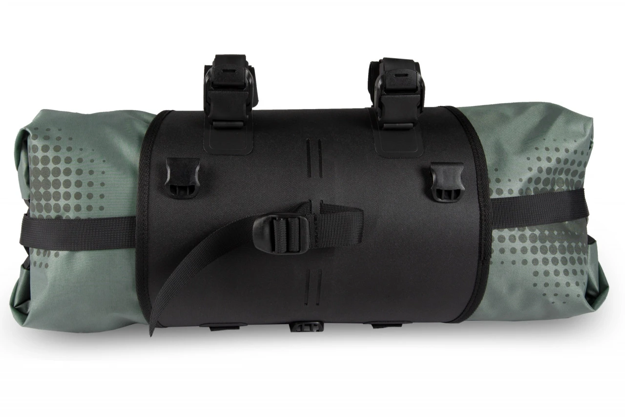 2. GEANTA ACID HANDLEBAR BAG PACK PRO 15 Negru/Verde