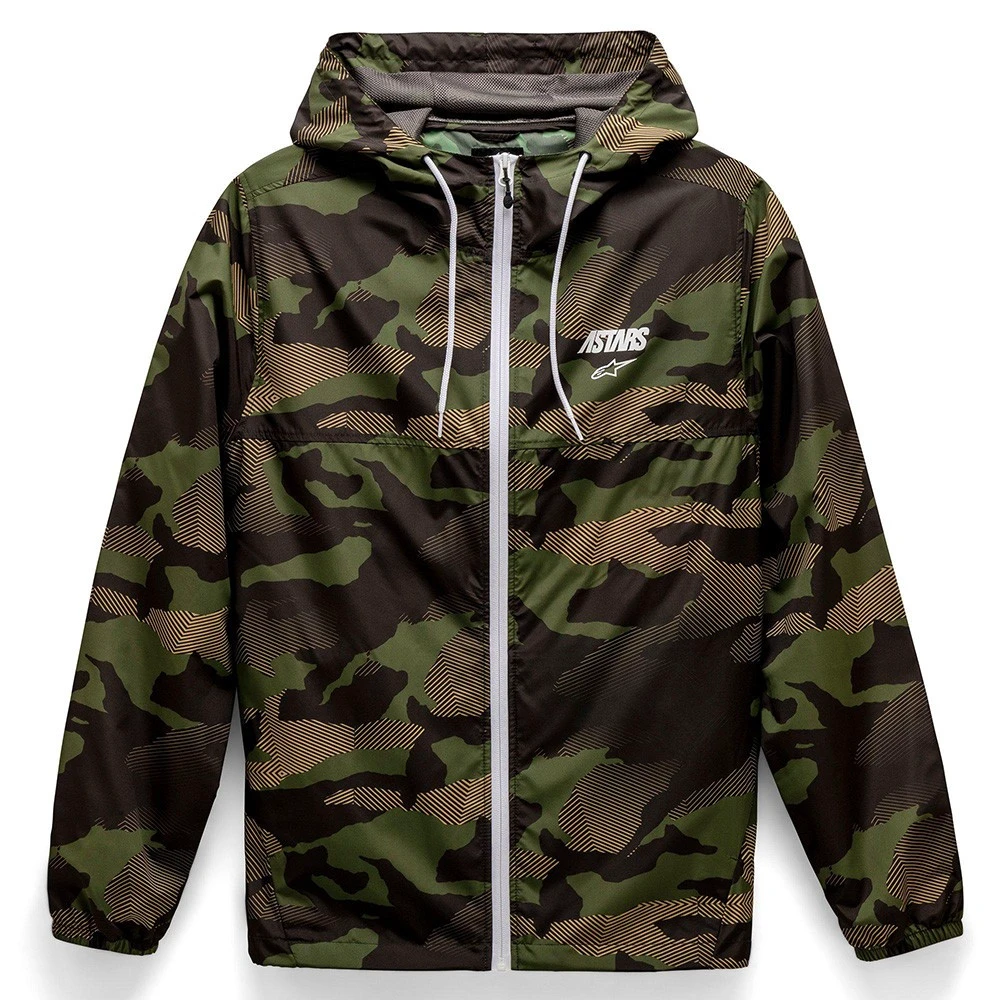 1. Jacheta Alpinestars Cruiser Windbreaker Verde Camuflaj S