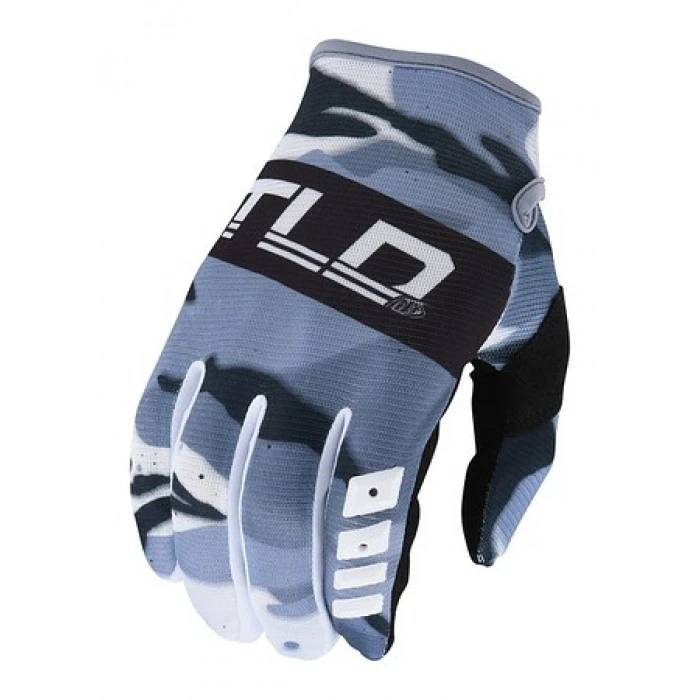 1. Manusi Bicicleta Troy Lee Designs GP Camo Gray