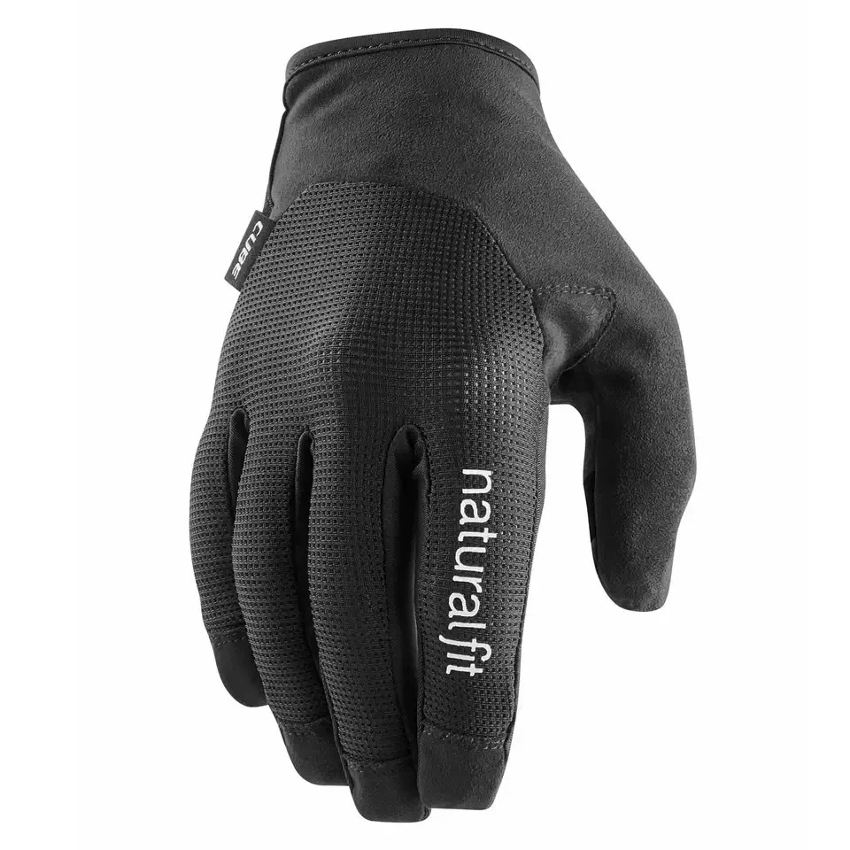 1. Manusi degete lungi CUBE X NF Negru