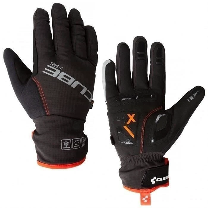 1. MANUSI IARNA CUBE GLOVES NATURAL FIT X-SHELL LONG FINGER RED