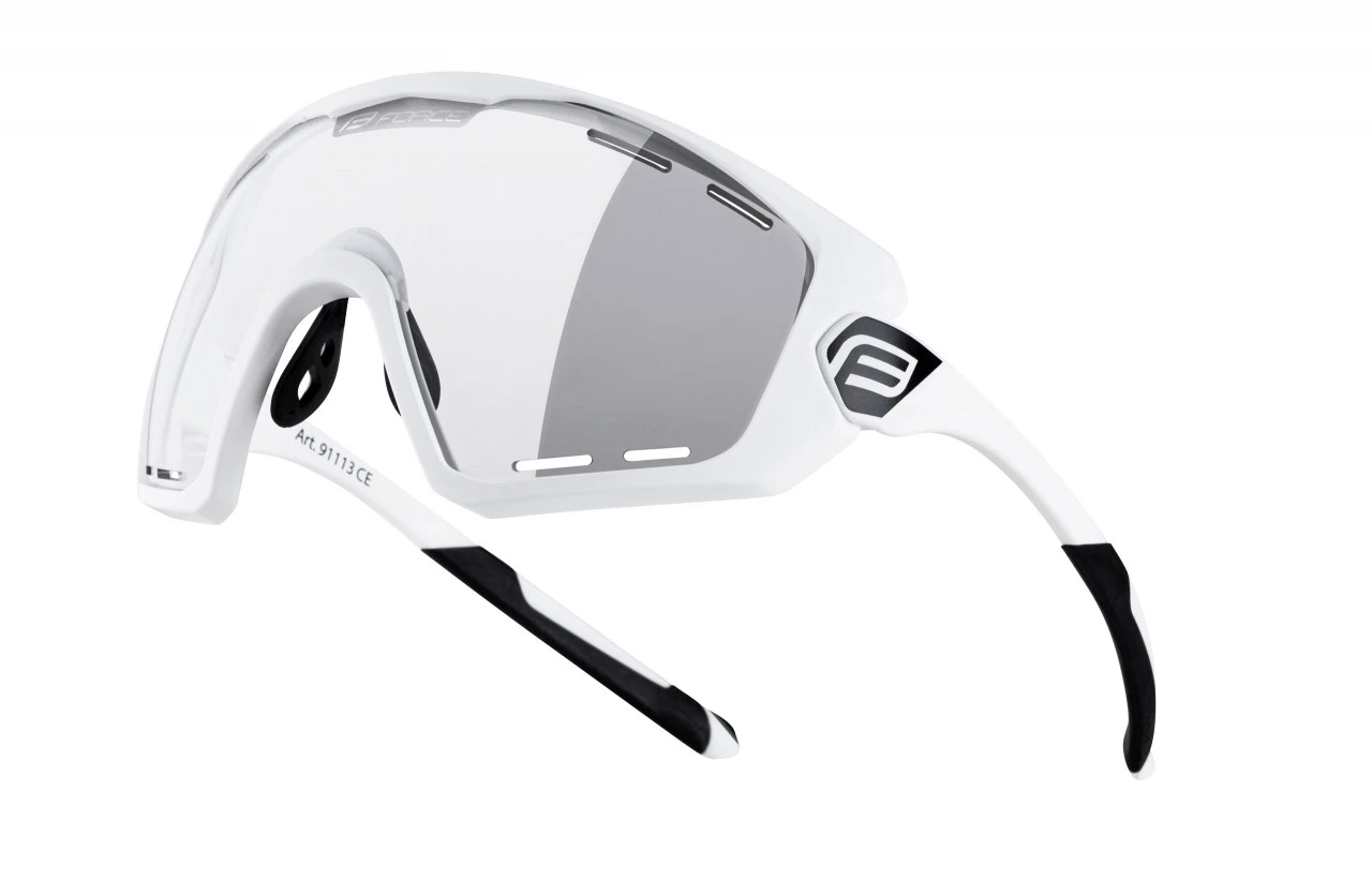 1. Ochelari Force Ombro Plus, lentila fotocromata, alb mat