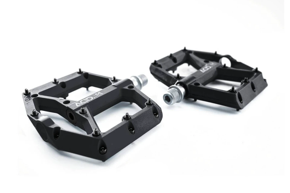 1. Pedale cu platforma CUBE Acid Flat C1-IB black