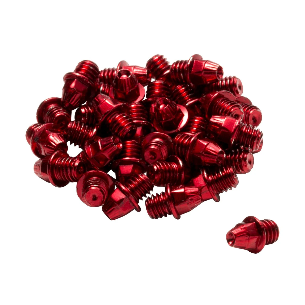 1. Pini pedale Reverse set 24 bucati rosii