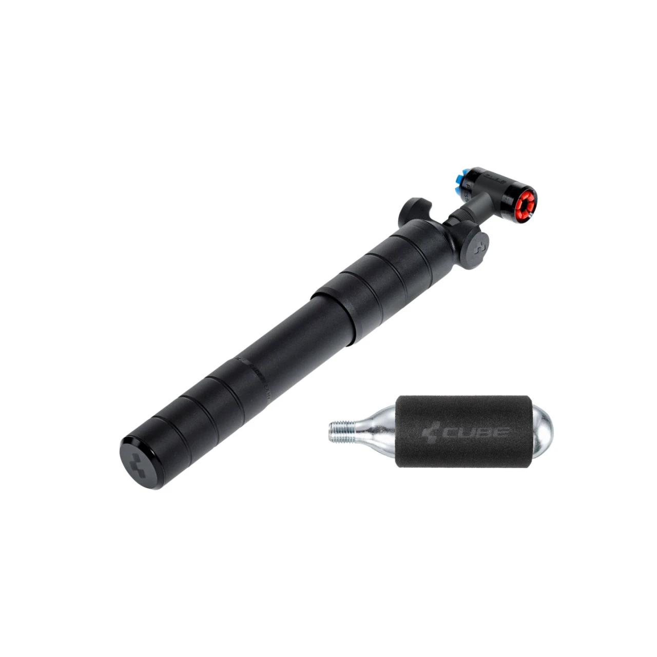1. Pompa CUBE RACE HYBRID HV black Negru