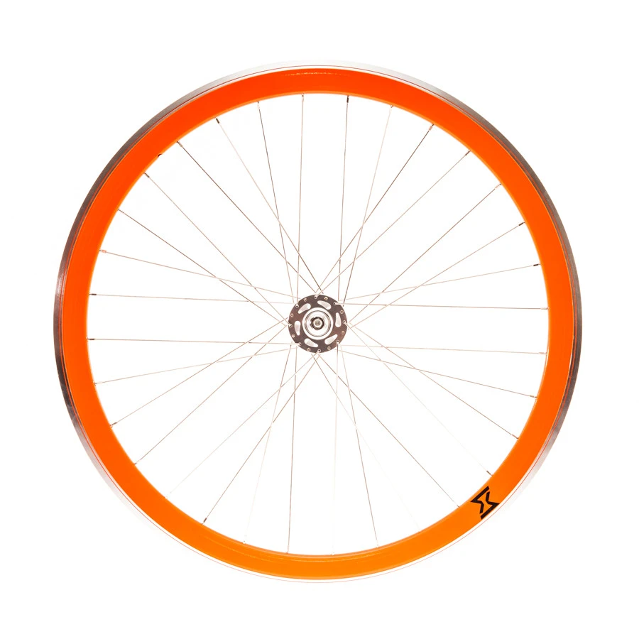 1. Roata Fata Single Speed/Fixie SXT 700-32H 40 mm Portocaliu