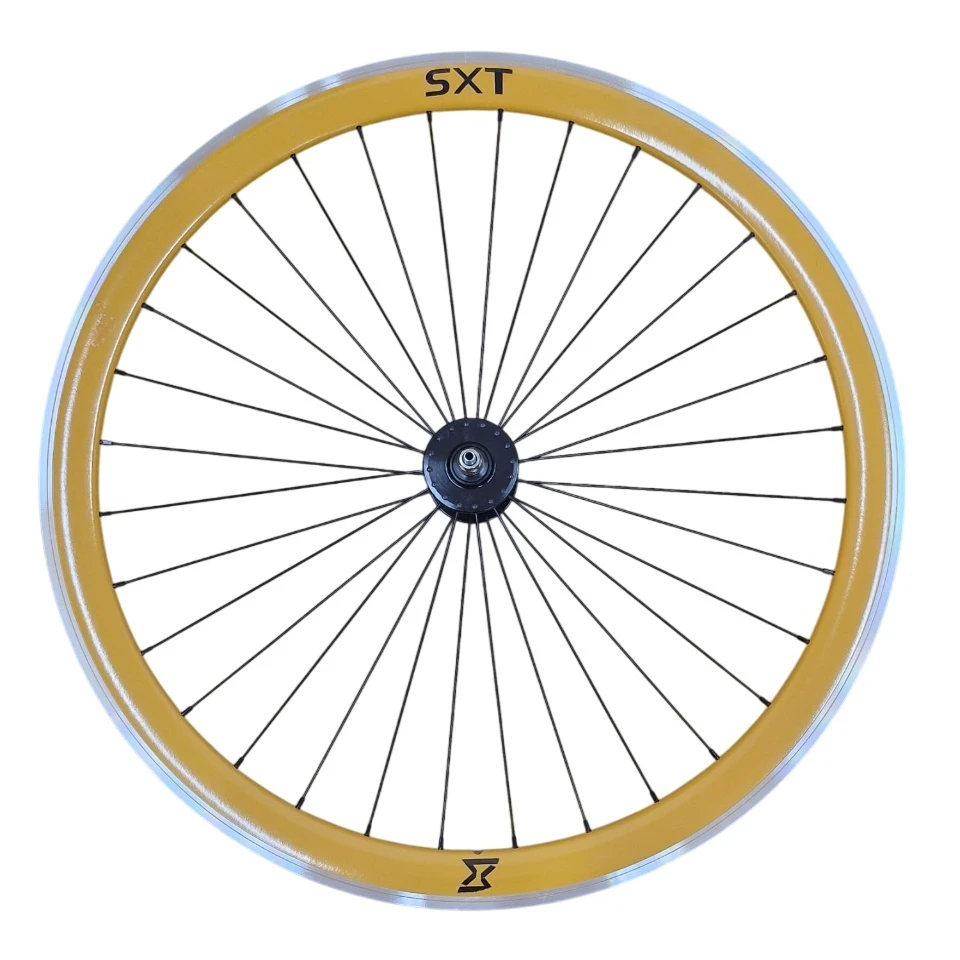 1. Roata Fata Single Speed/Fixie SXT 700-32H 40 mm Portocaliu
