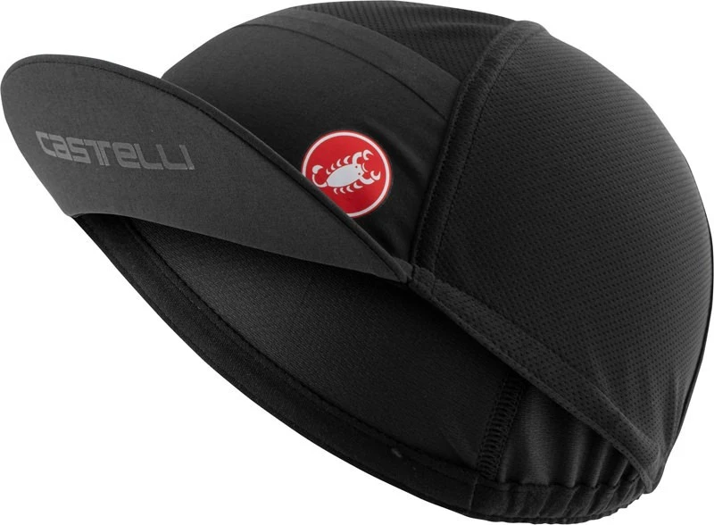 1. Sapca ciclism Castelli Ombra Cap, Negru