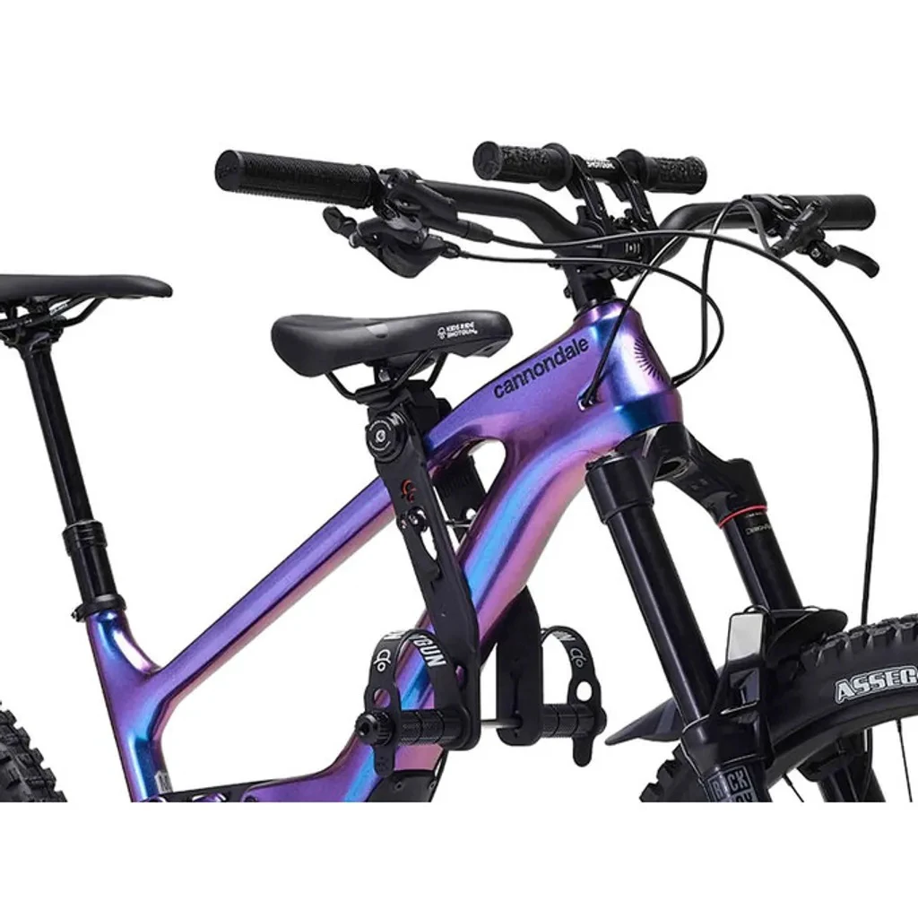 1. Scaun Shotgun pentru biciclete MTB pentru copii cu cadru și ghidon