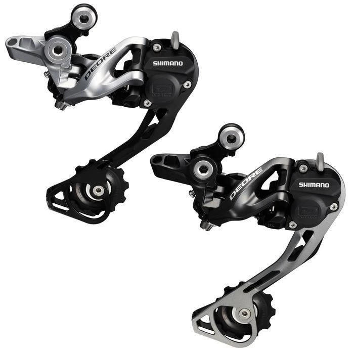 1. Schimbator Spate Shimano Deore RD-M615-GS Shadow Plus 10 V Argintiu