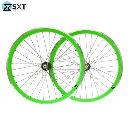 1. Set Roti Single Speed/Fixie SXT 700-32H 40 mm Verde