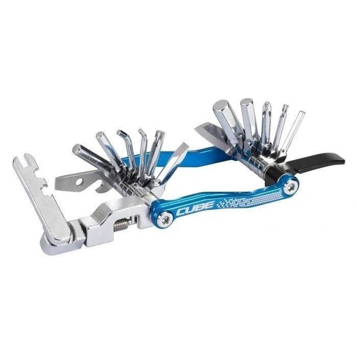 3. SET SCULE (MULTI TOOL) CUBE CUBETOOL 20IN1 ALBASTRU/CROM