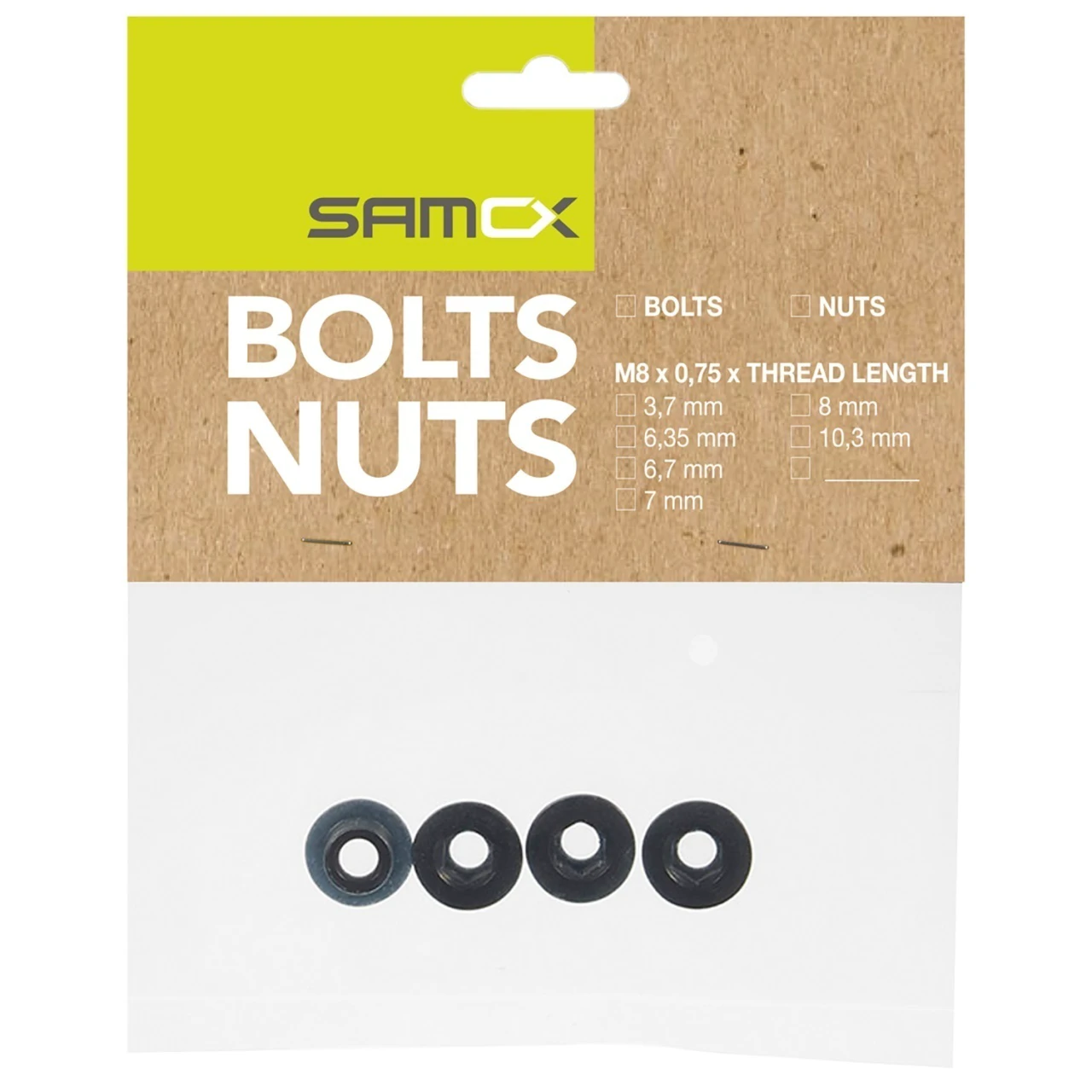 1. Set Suruburi Foaie Angrenaj SAMOX PD-RB 8 mm