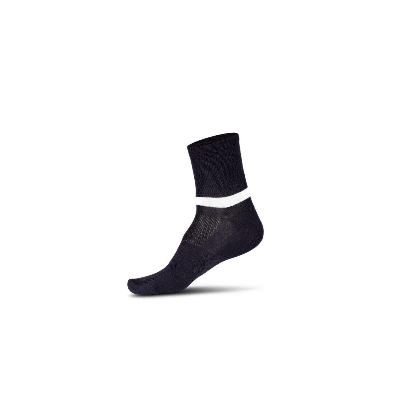 1. Sosete CUBE Socks Mid Cut Blackline Black