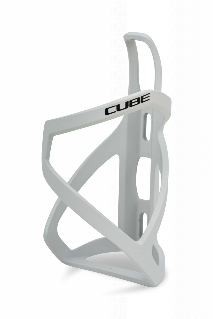 1. Suport Bidon CUBE Bottle Cage HPP Left-Hand Sidecage matt light grey n glossy black