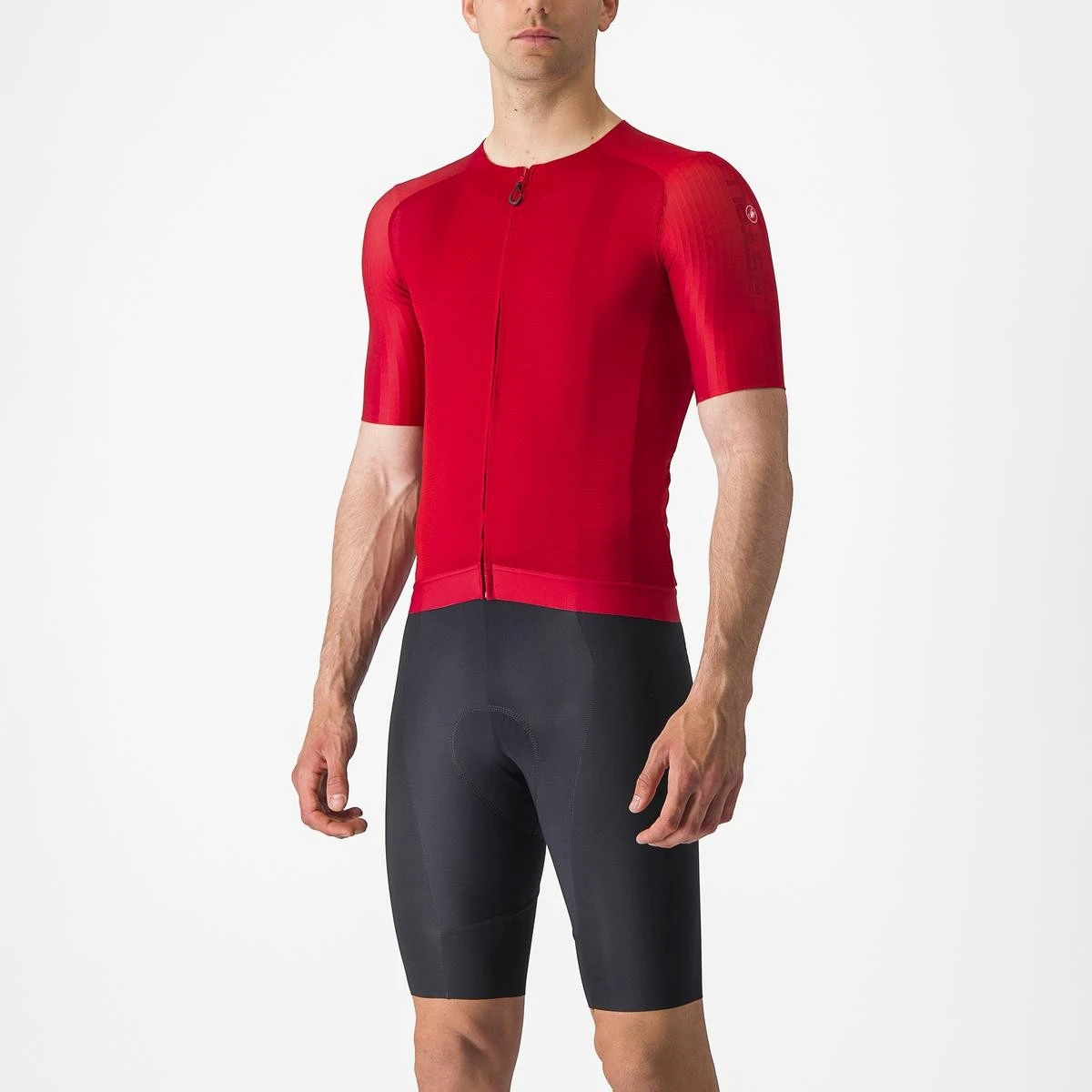 3. Tricou cu maneca scurta Castelli Aero Race 7.0, Rosu, L