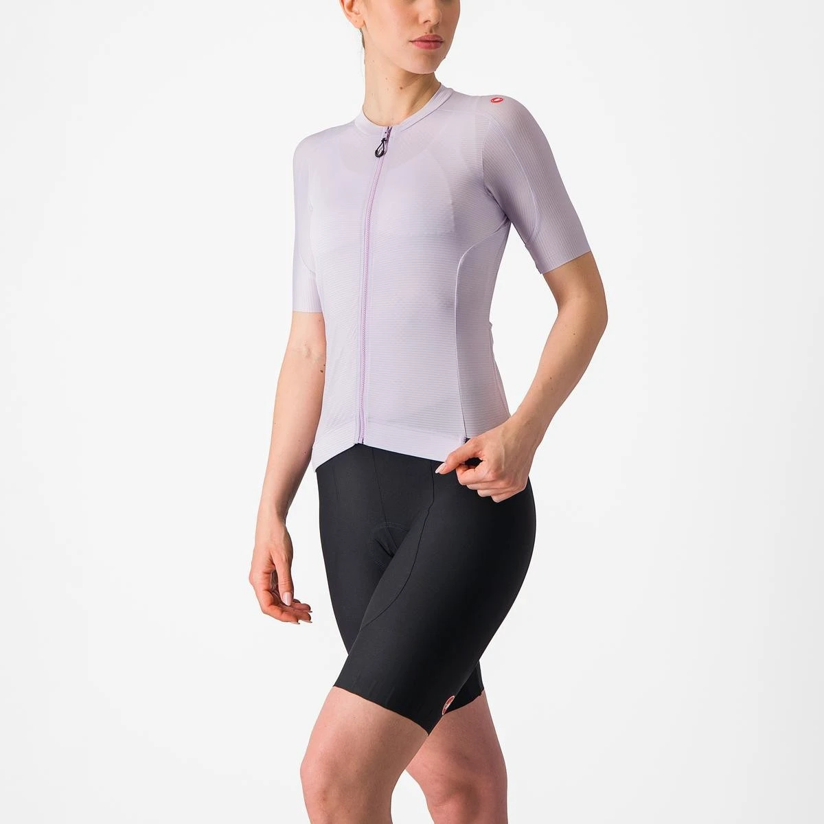 3. Tricou cu maneca scurta Castelli Espresso W, de dama, Violet, M