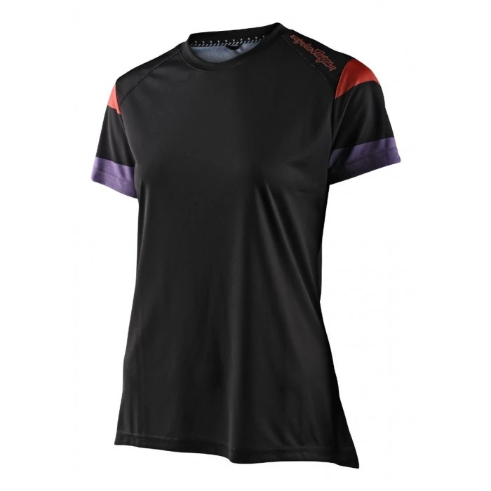 1. Tricou Troy Lee Designs Lilium Rugby Black