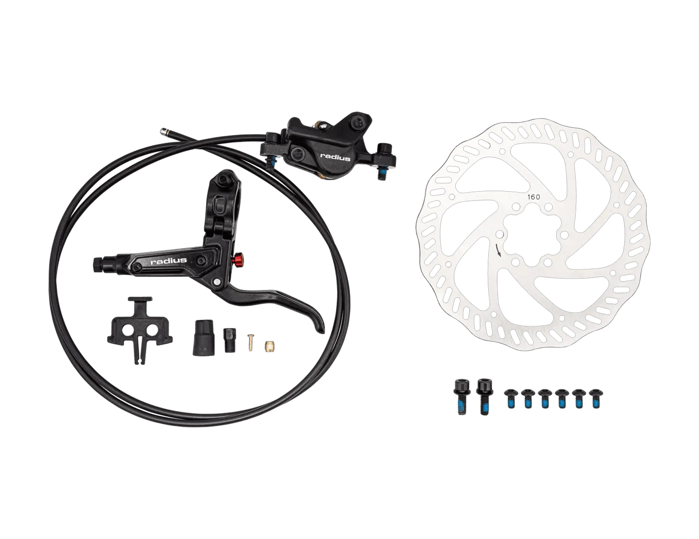 1. Frana disc hidraulica SPECIALIZED BRK RADIUS, BH-M850, REAR, DISC, HYDRAULIC, POST MOUNT, FLAT BAR LEVER W/ REACH ADJUSTMENT, W/ 160MM 6-BOLT ROTOR