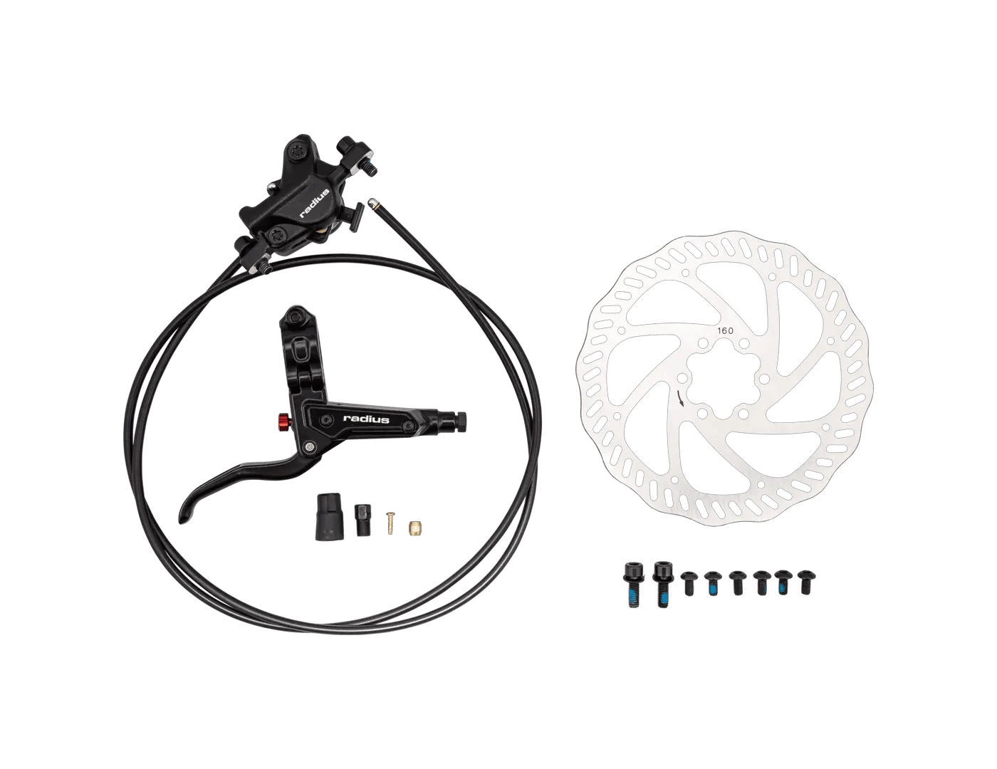 1. Frana disc hidraulica SPECIALIZED BRK RADIUS, BH-M850, FRONT, DISC, HYDRAULIC, POST MOUNT, FLAT BAR LEVER W/ REACH ADJUSTMENT, W/ 160MM 6-BOLT ROTOR