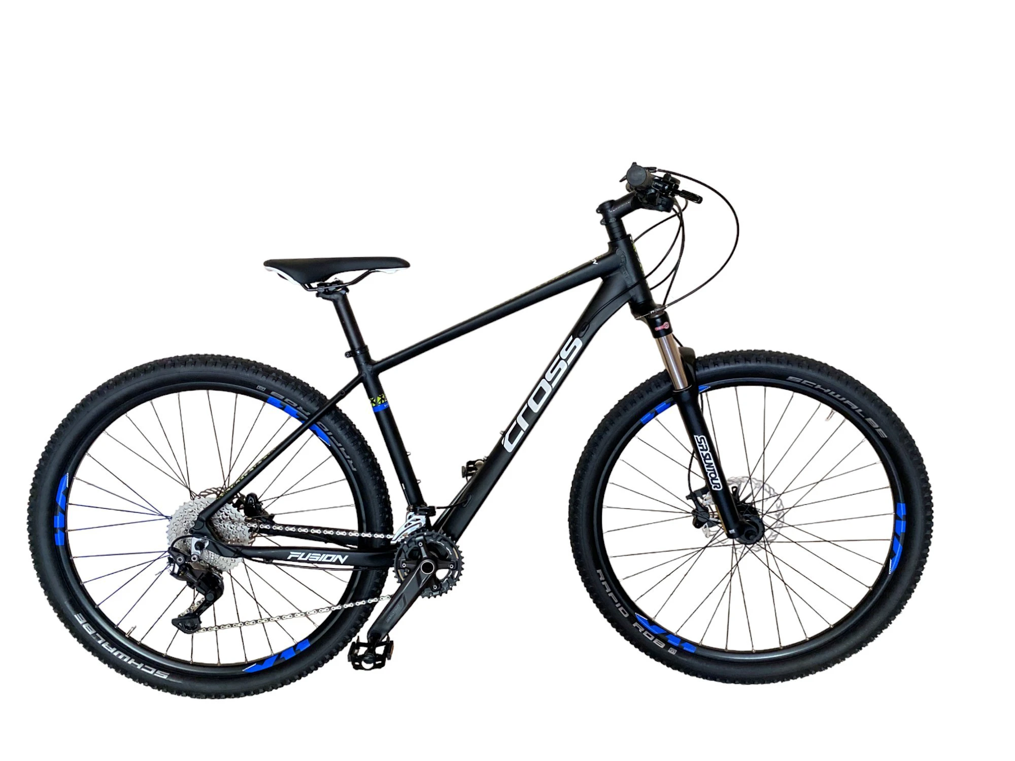 1. Bicicleta Mtb CROSS Fusion X 29 - Black 460mm