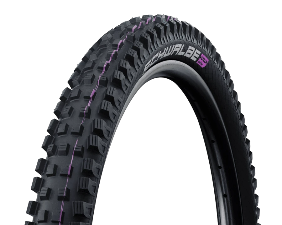 1. Cauciuc SCHWALBE Magic Mary Evo - 29x2.60 (65-622) HS447 B/B-SK, Super Trail, Addix Ultra Soft 67EPI - TLE Pliabil