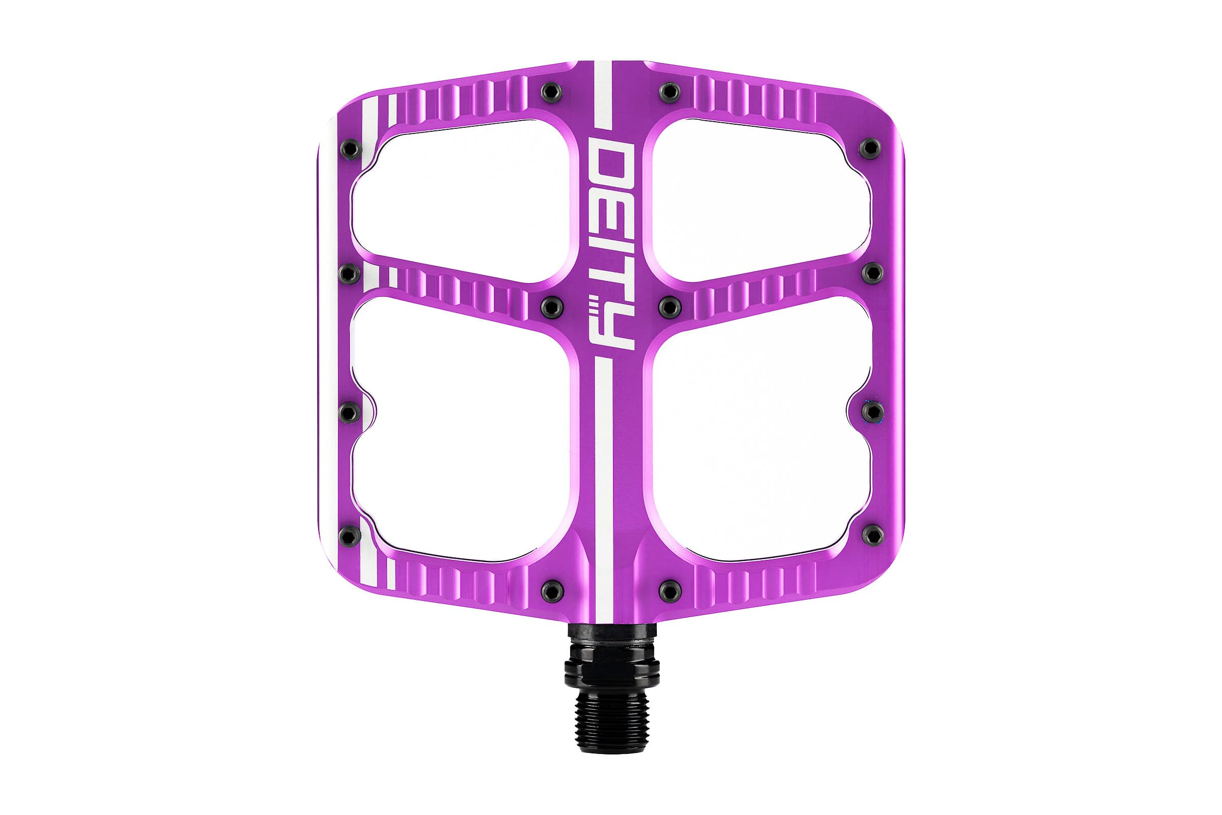 1. Pedale DEITY Flat Trak - Purple