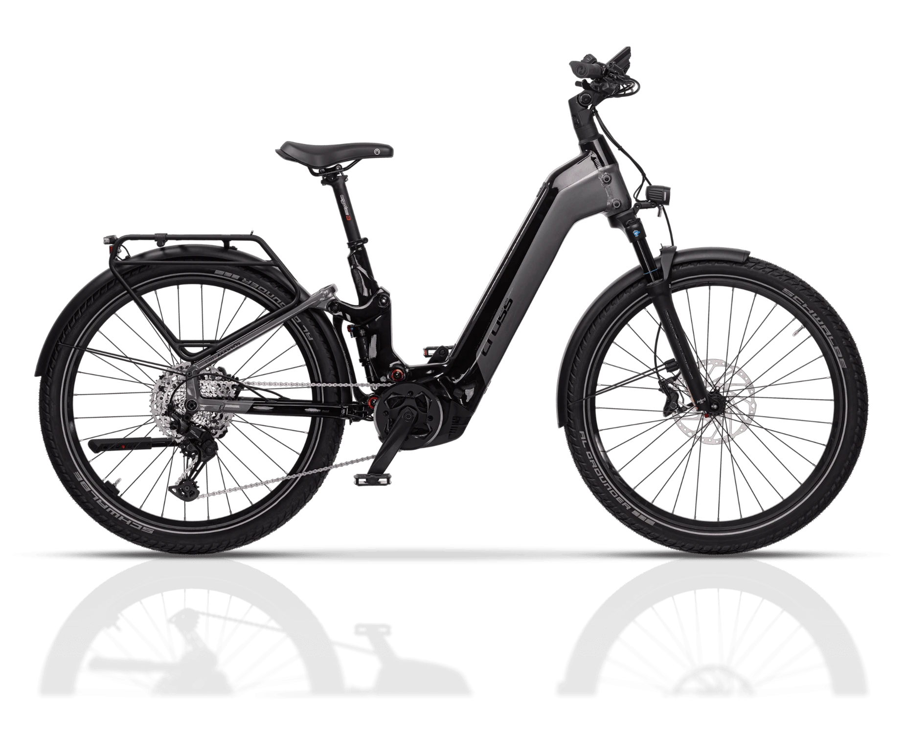 1. Bicicleta Electrica CREON Maxtor S.7 - Anthracite/Black Glossy S