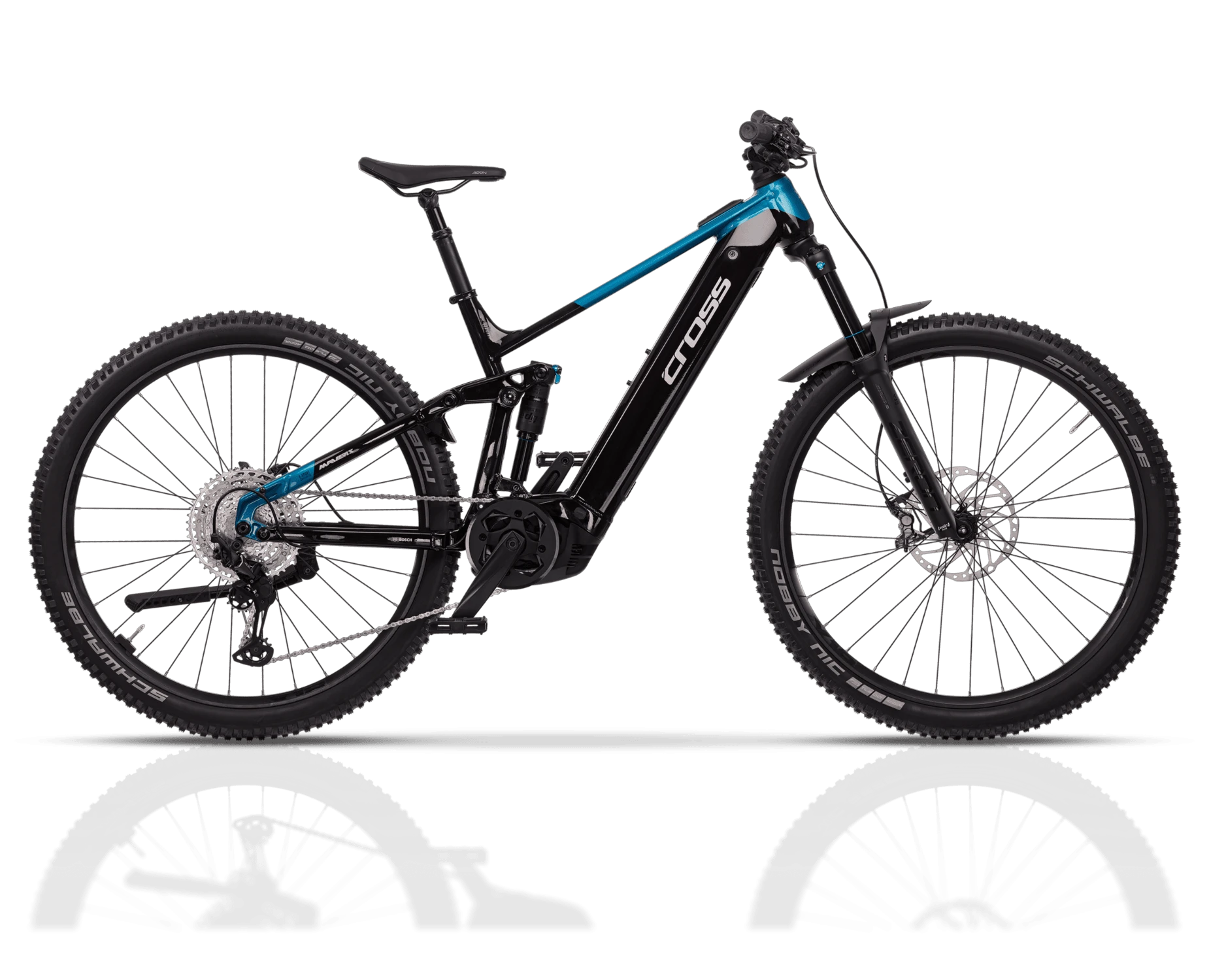 1. Bicicleta Electrica CREON Maverix S.7 - Teal/Black Glossy XL
