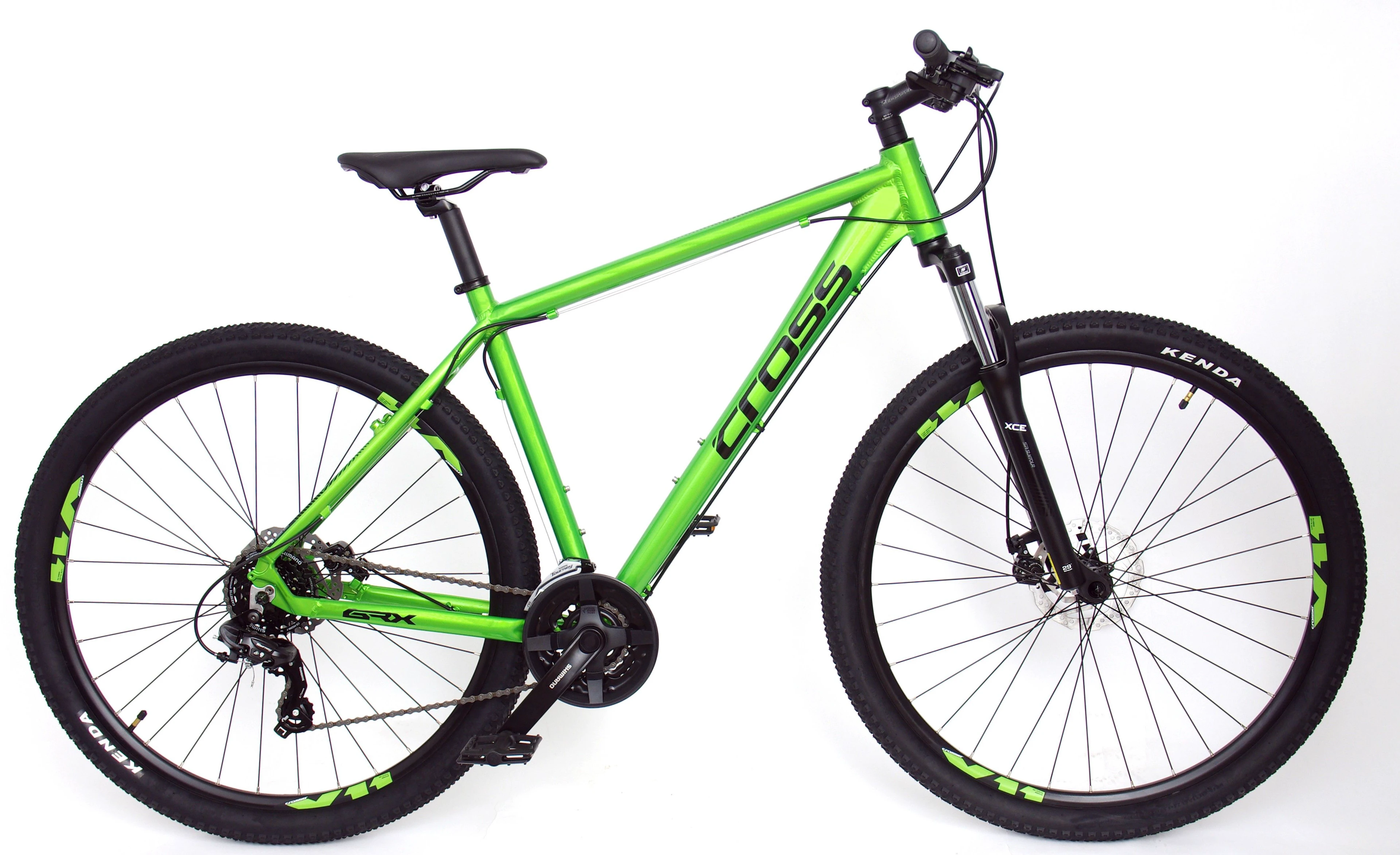 1. Bicicleta Mtb CROSS GRX 7 Mdb 27.5 - Green 460mm
