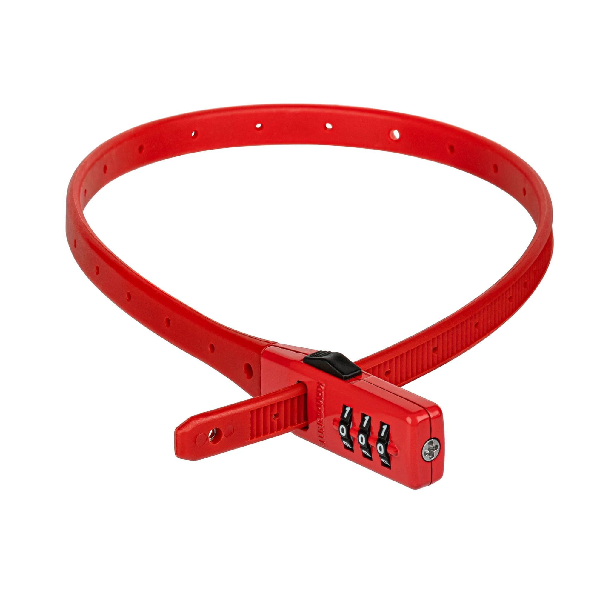 1. Antifurt Cablu KRYPTONITE Click Lock - 10mm/45cm - Red