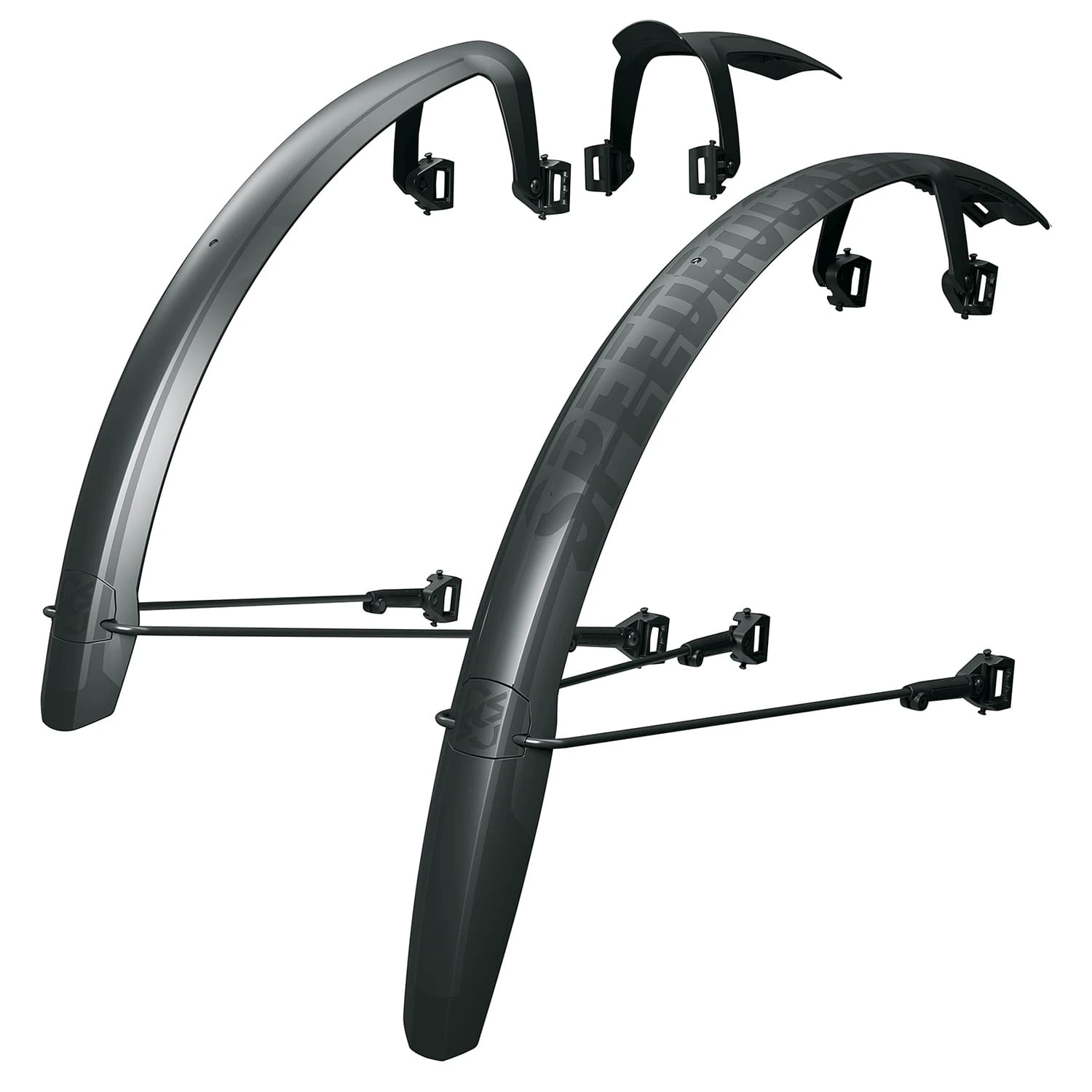 1. Aparatori Bicicleta SKS Speedrocker XL 52mm 28 - Black | Set