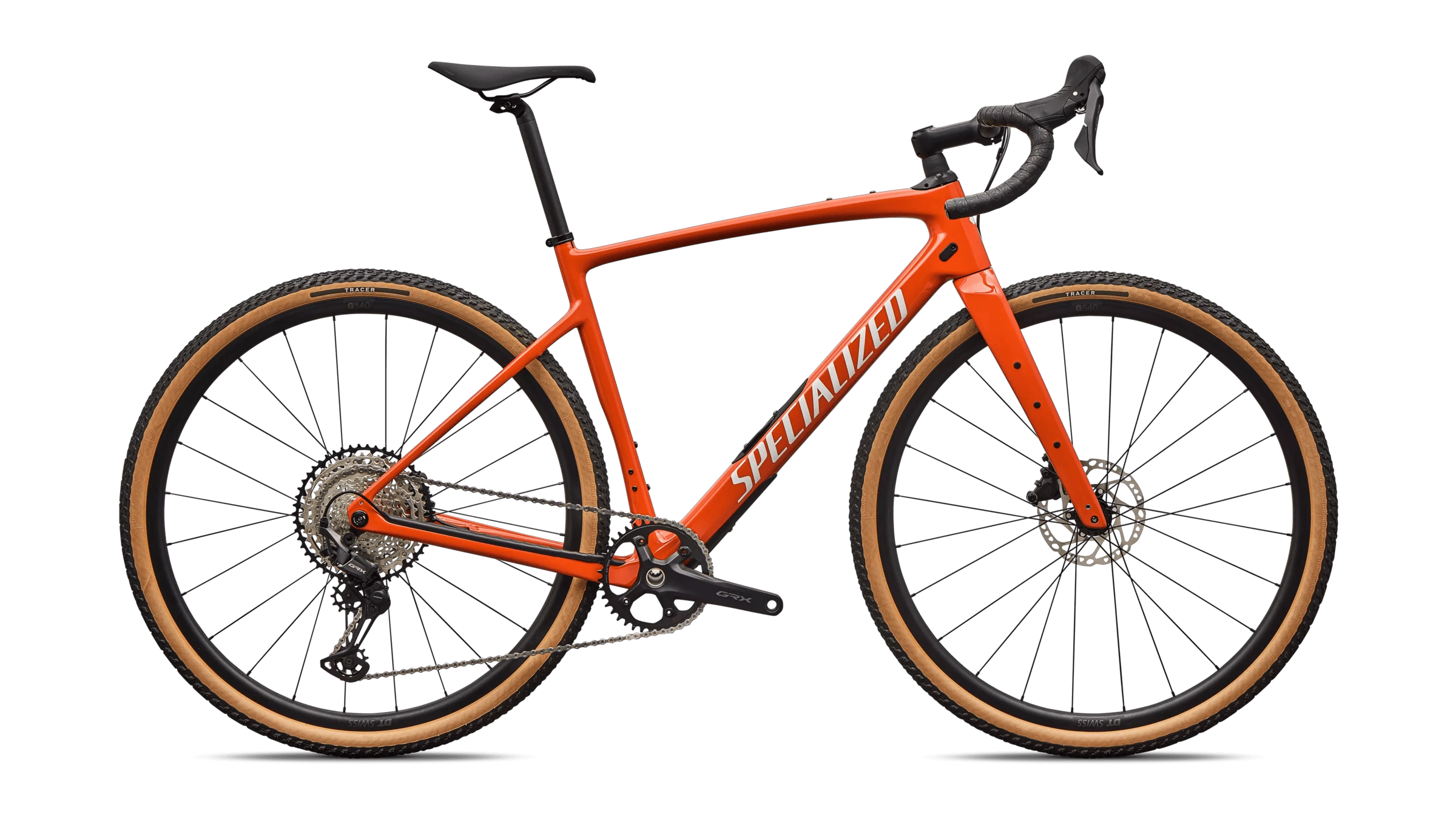 1. Bicicleta Gravel SPECIALIZED Diverge 4 Sport Carbon - Deep Orange 52
