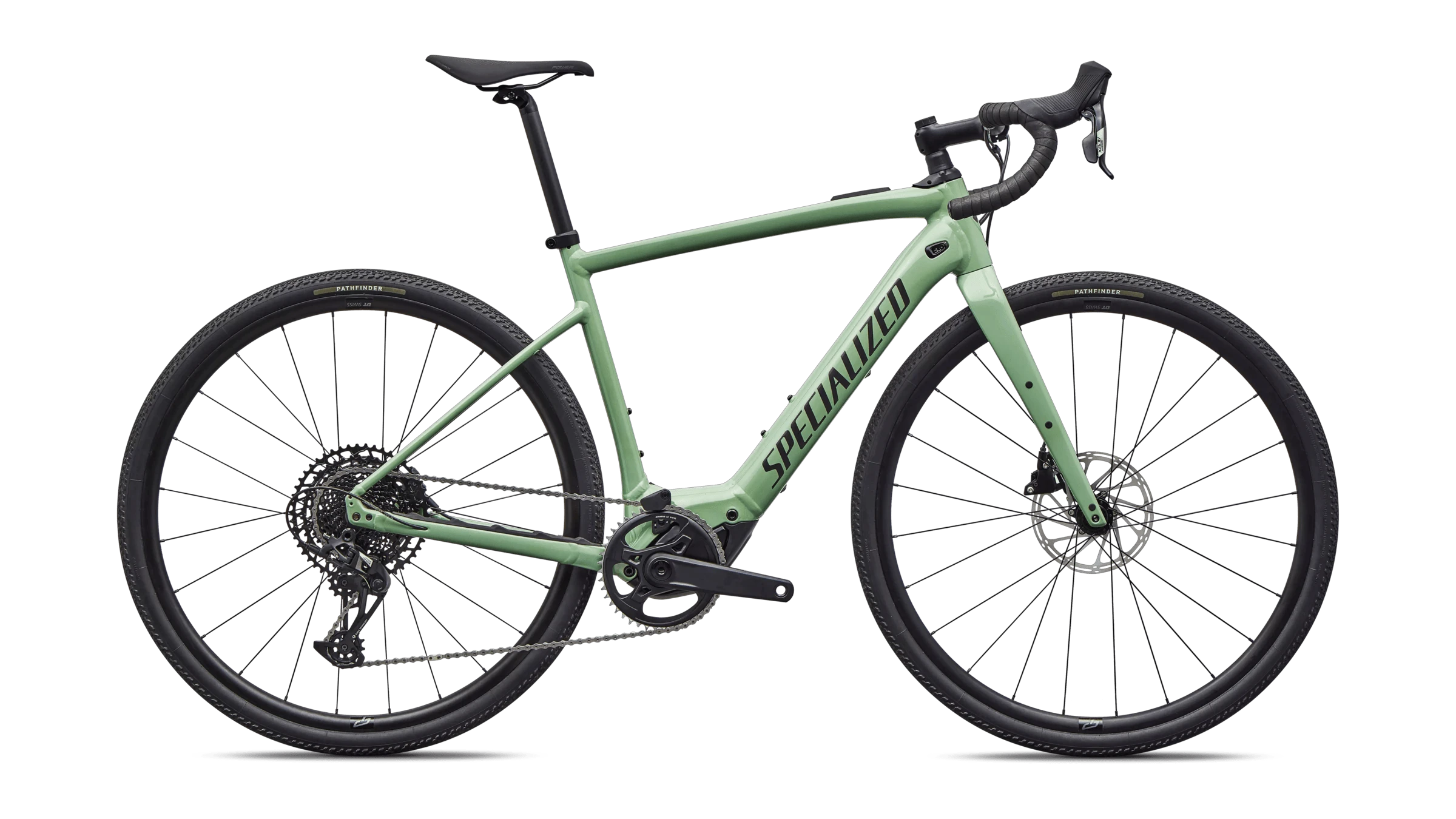 1. Bicicleta Electrica SPECIALIZED Turbo Creo 2 Comp E5 - Sram Apex Eagle - Gloss Pistachio 52