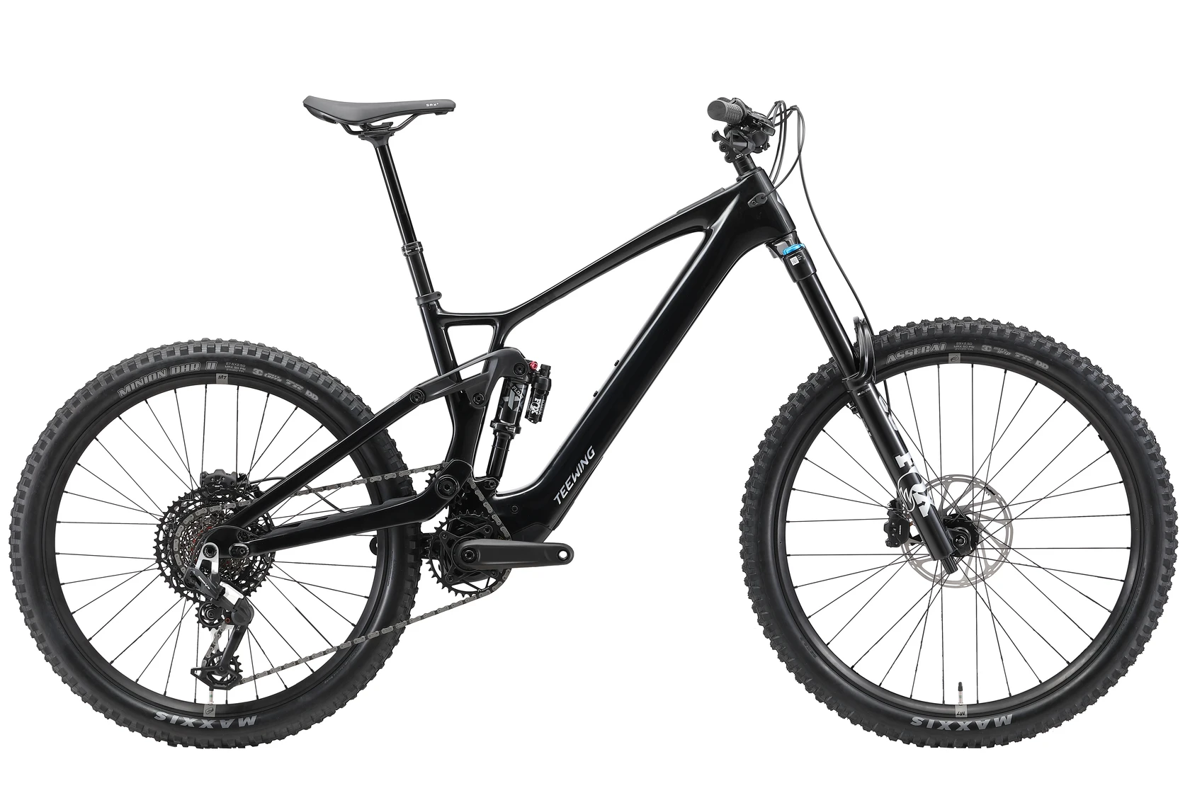 1. Bicicleta Electrica TEEWING Flux One A | Avinox M2S 800Wh - Cosmic Black L