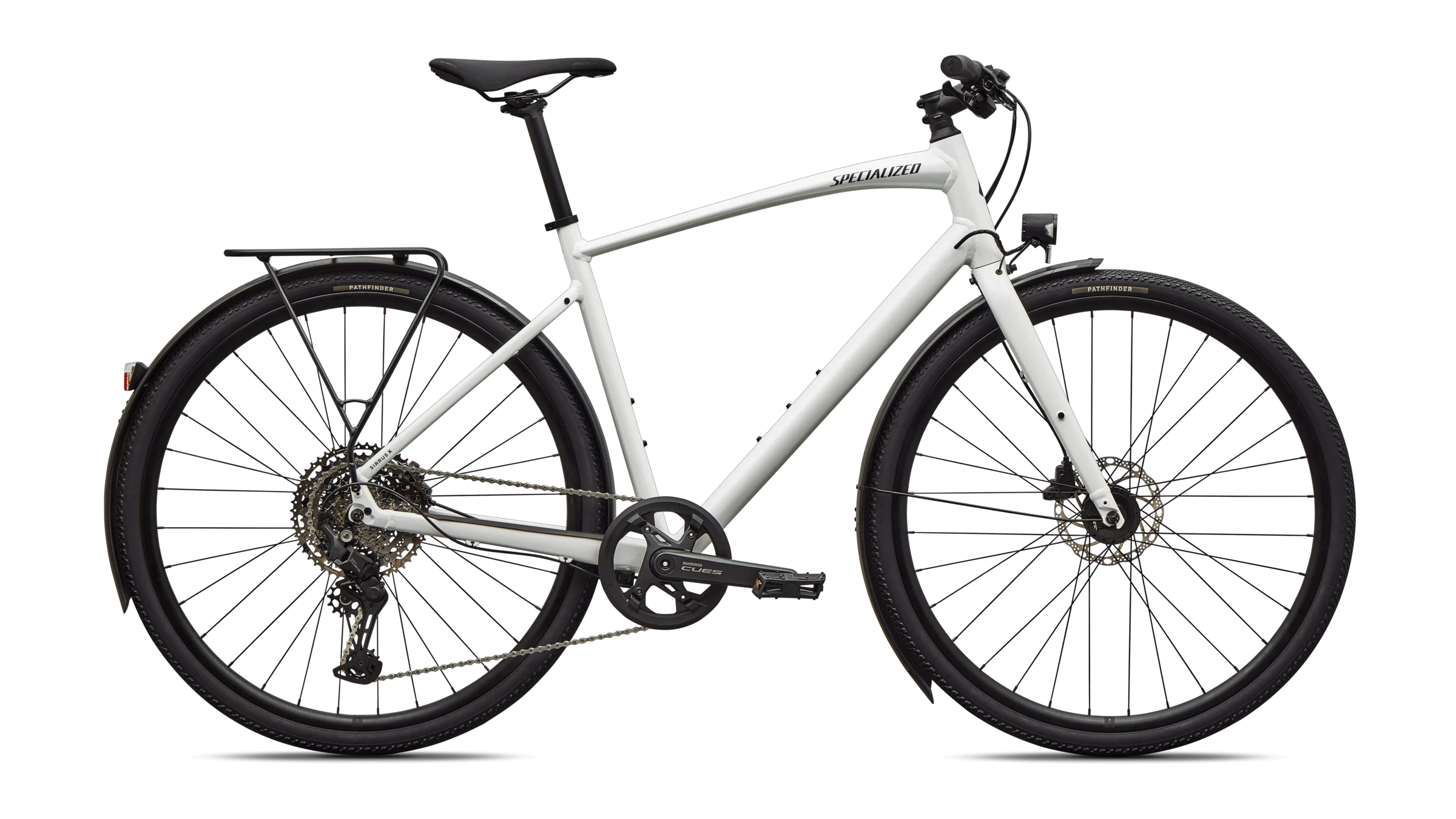 1. Bicicleta Trekking SPECIALIZED Sirrus X 3.0 Eq - Gloss Metallic White Silver S
