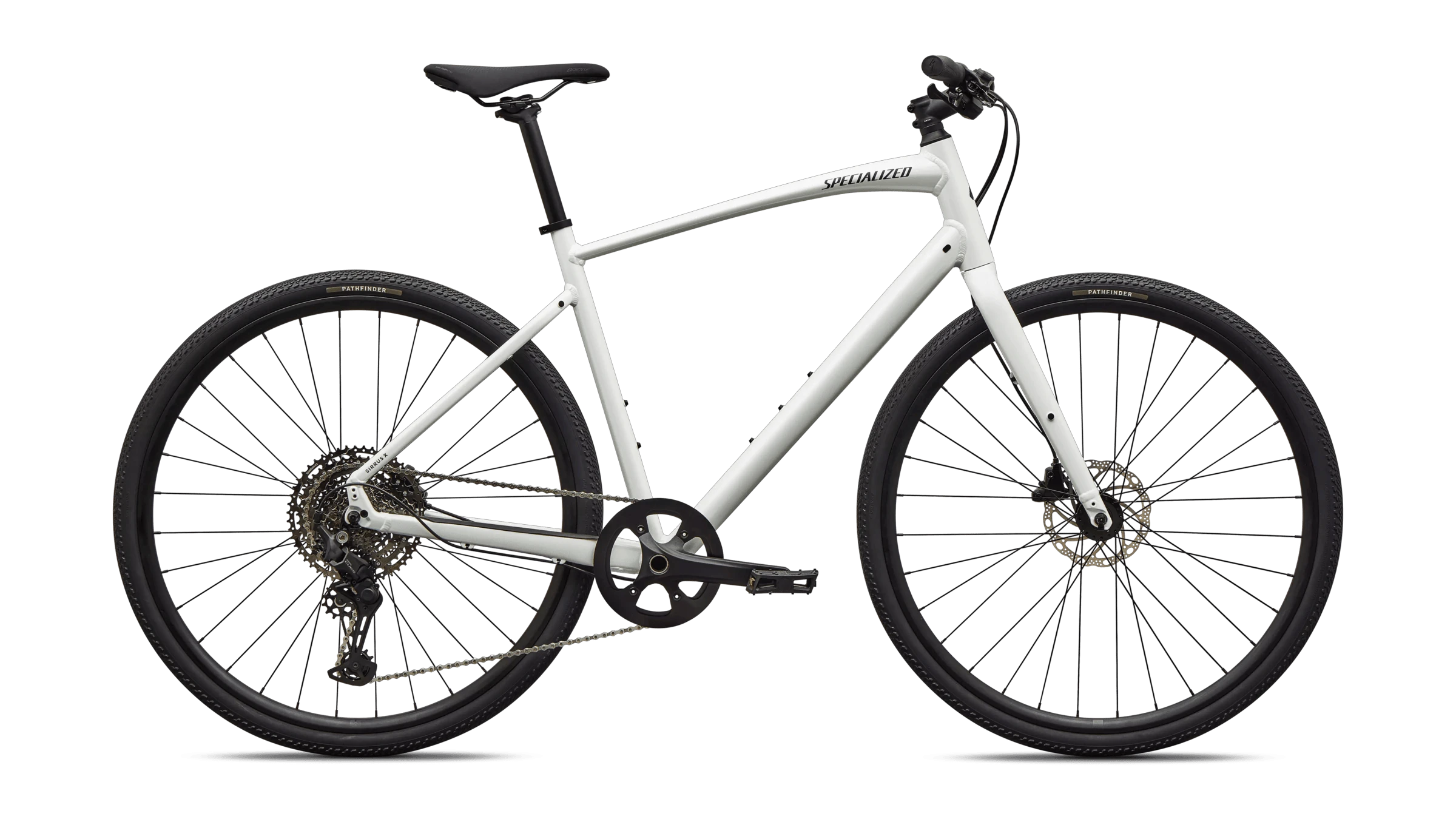 1. Bicicleta Trekking SPECIALIZED Sirrus X 3.0 - Metallic White Silver S