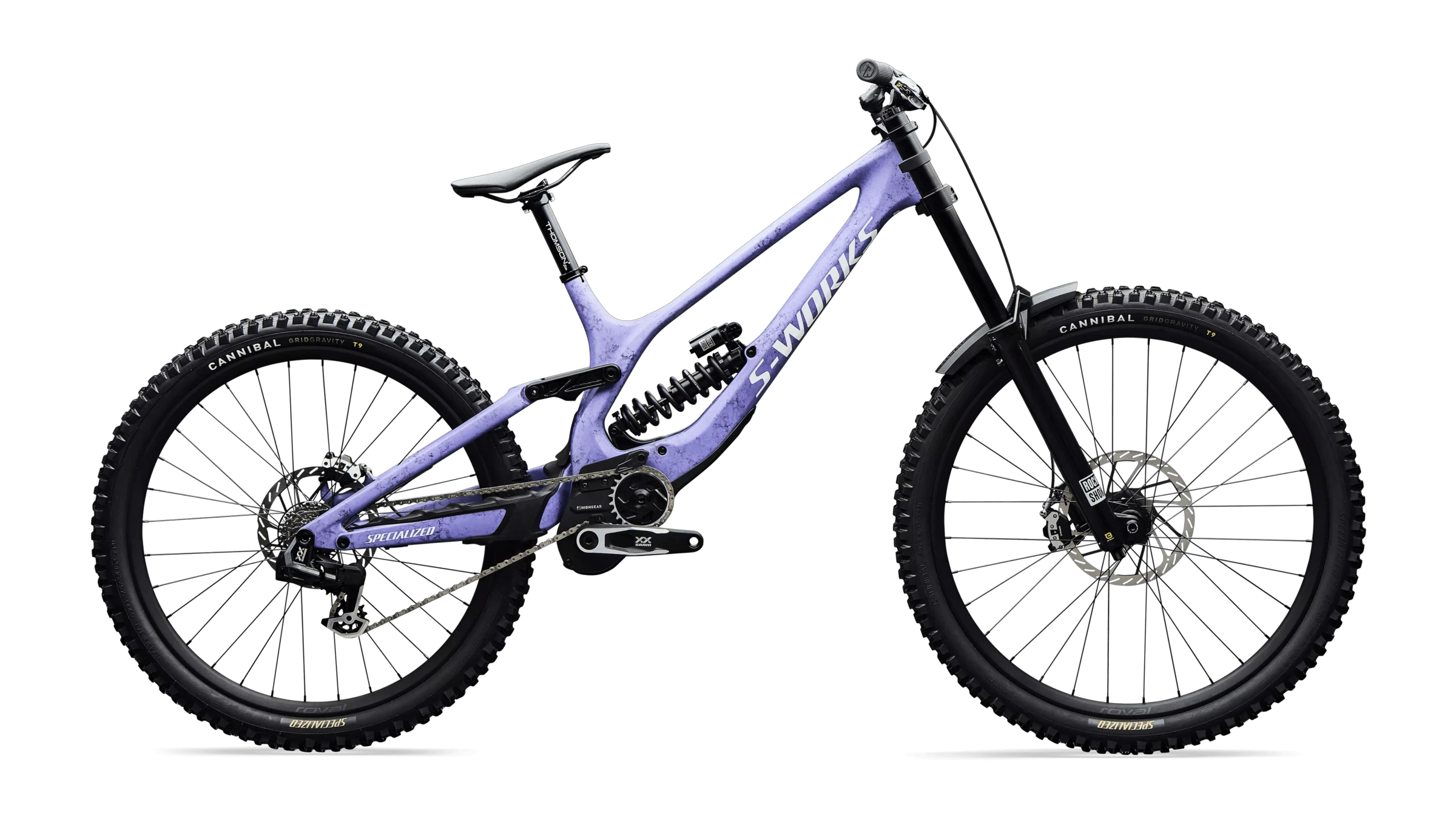 1. Bicicleta Full Suspension SPECIALIZED S-Works Demo 11 - Powder Indigo Tint S3