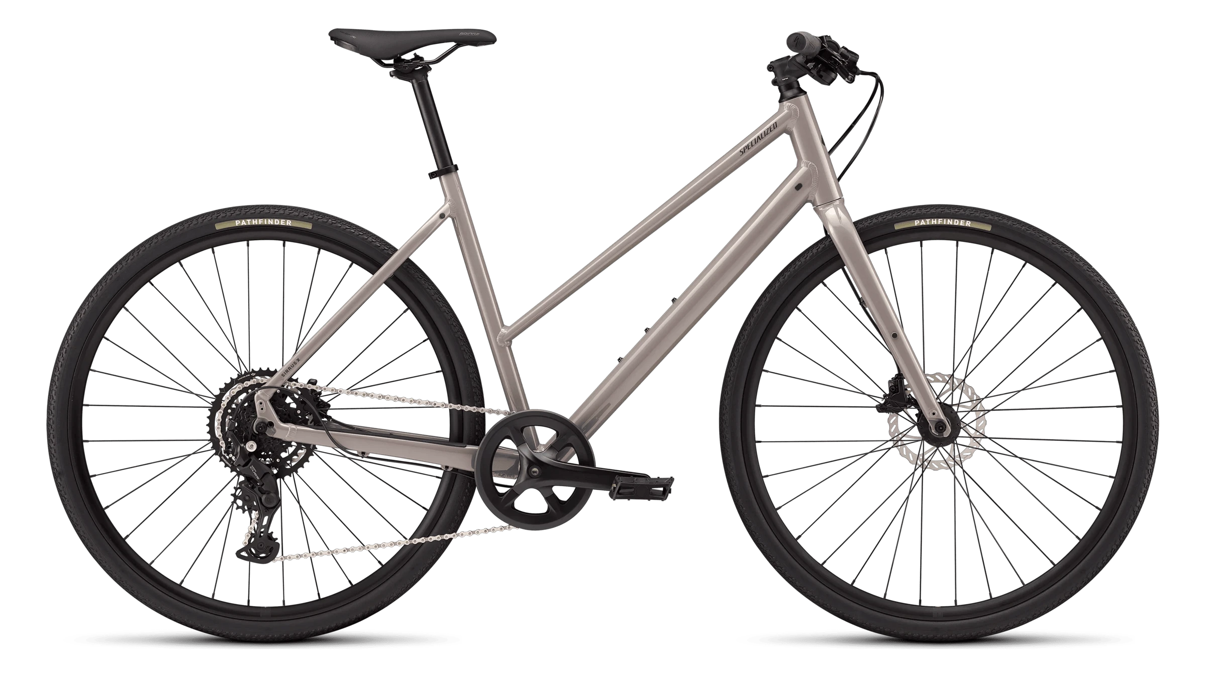 1. Bicicleta Trekking SPECIALIZED Sirrus X 2.0 Step Through - Gloss Desert Metallic M