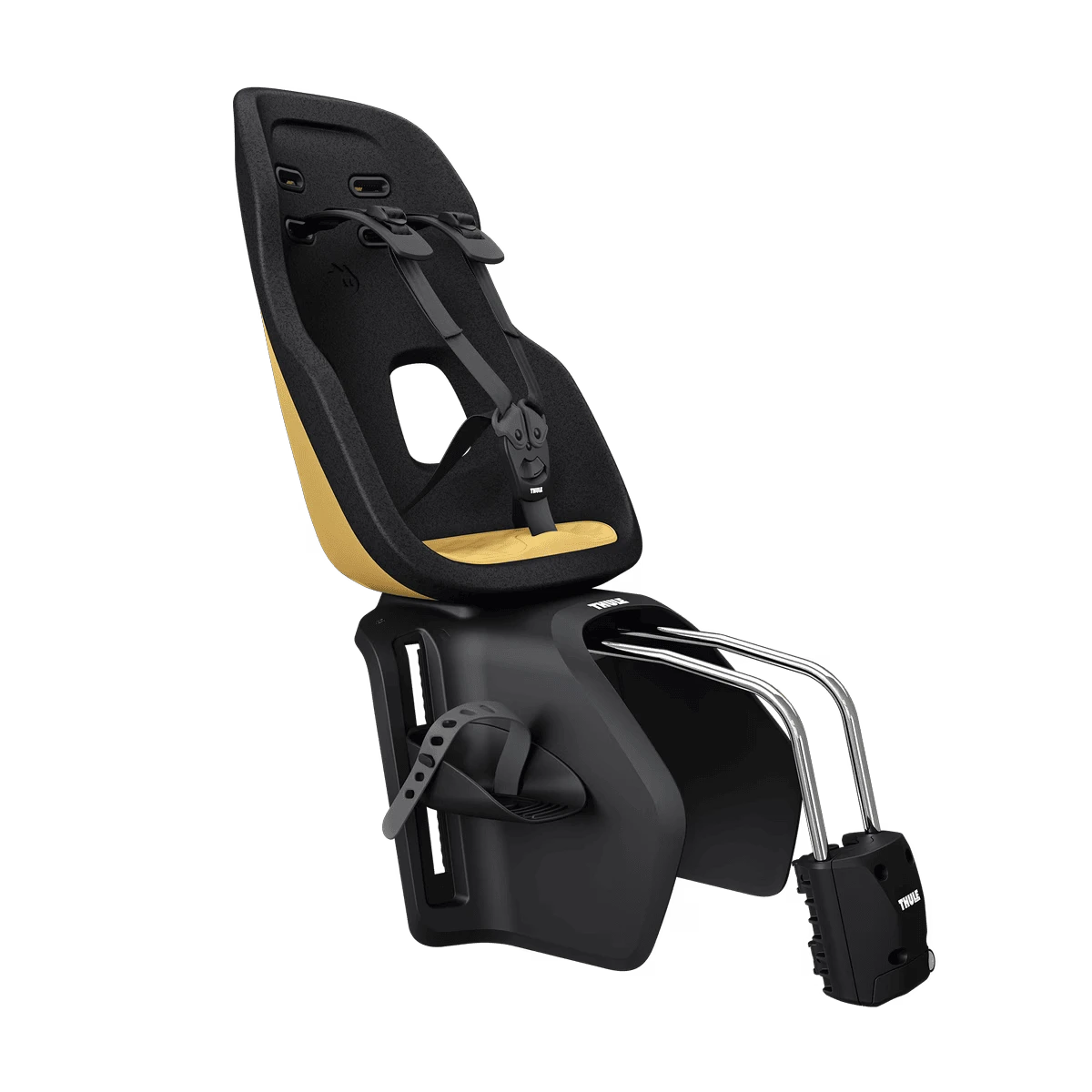 1. Scaun bicicleta copii THULE Yepp Nexxt 2 Maxi cu montare in spate - Burnished Yellow