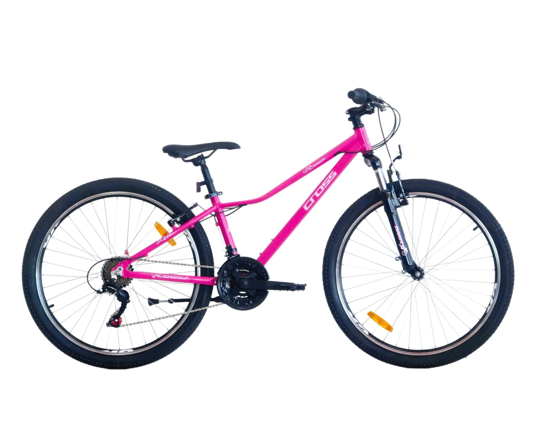 1. Bicicleta Copii Mtb CROSS Daisy 24 - Pink | 8-11 ani