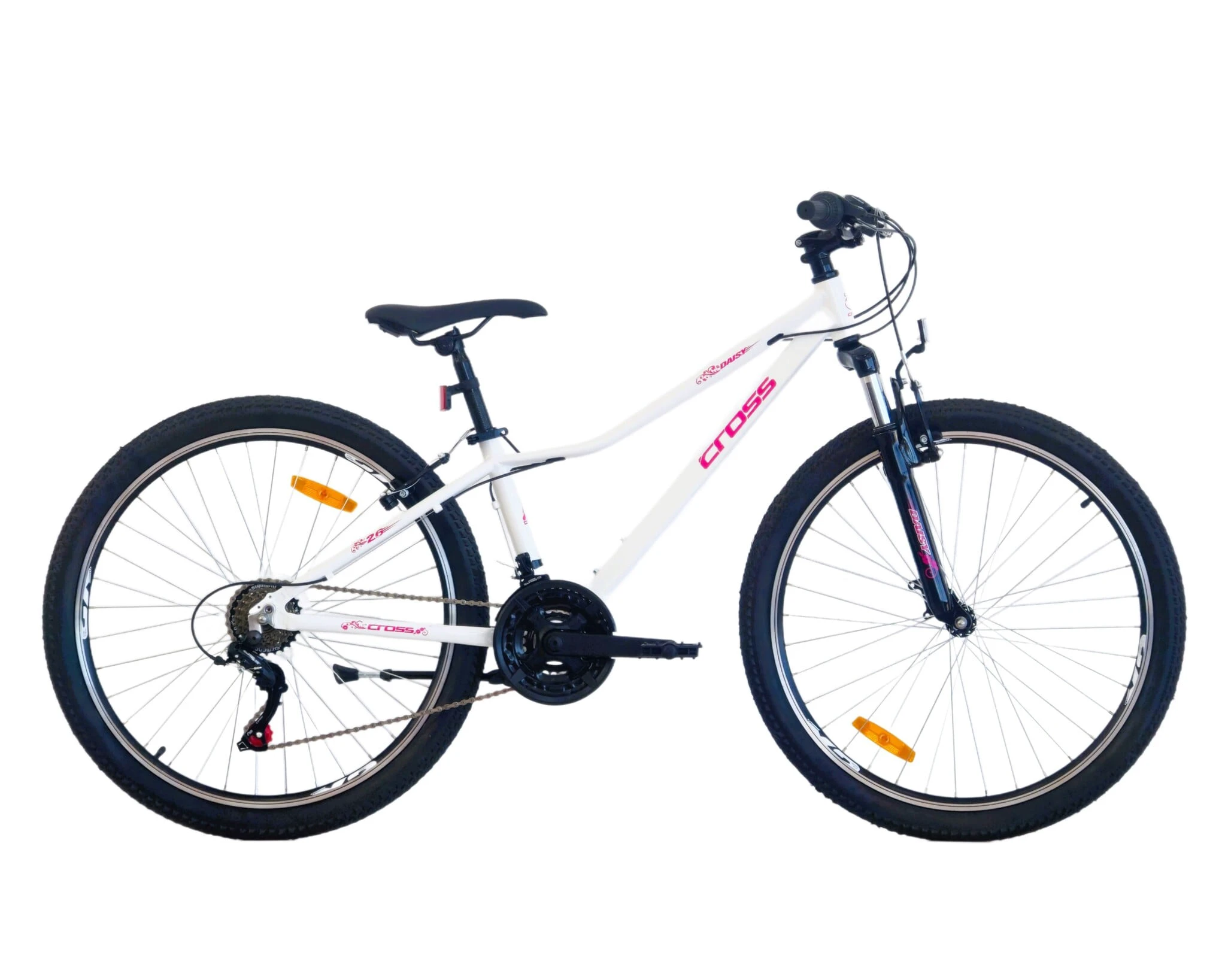1. Bicicleta Copii Mtb CROSS Daisy 24 - White | 8-11 ani