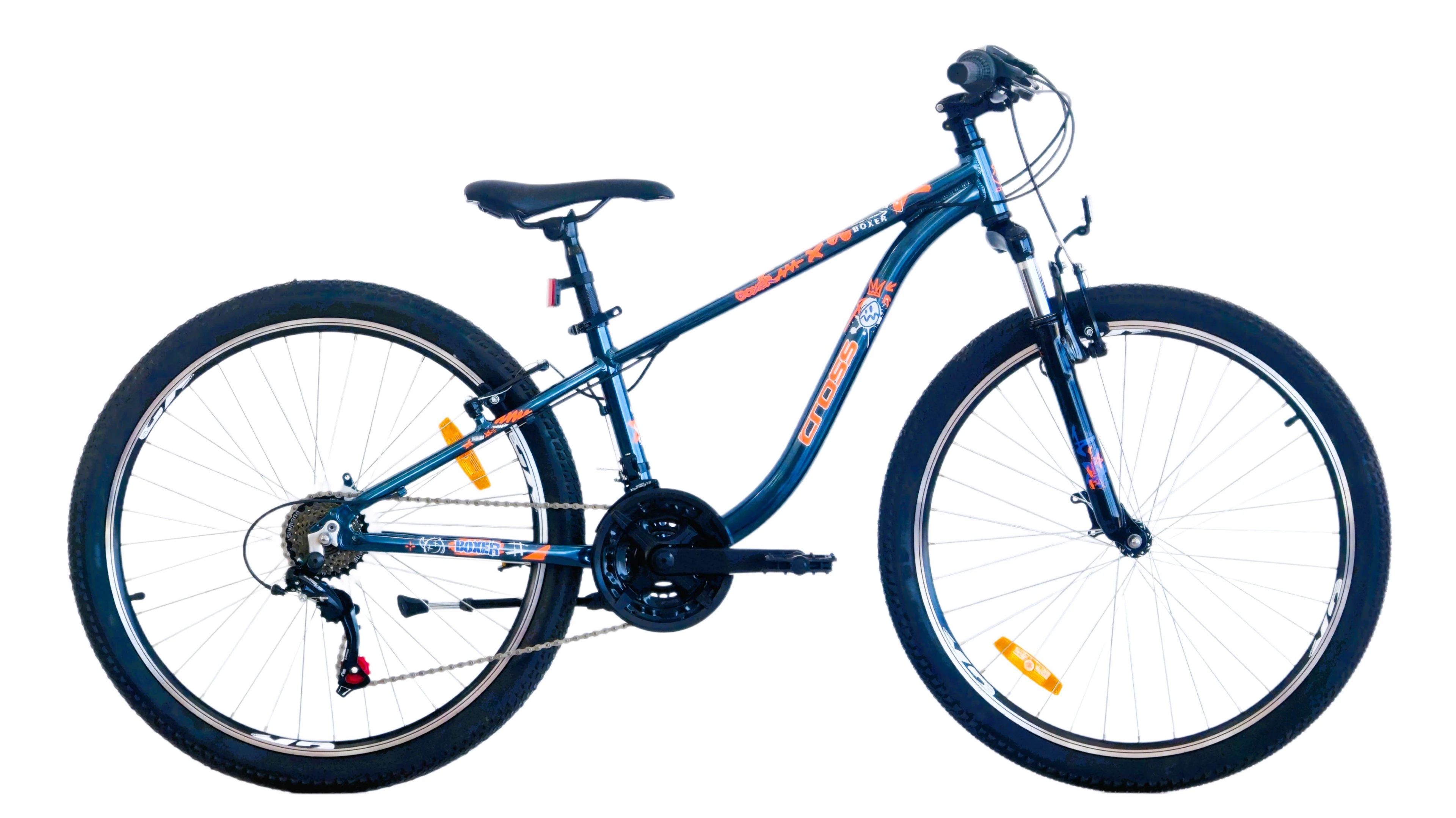 1. Bicicleta copii mtb CROSS Boxer 26 - Blue | 10-13 ani