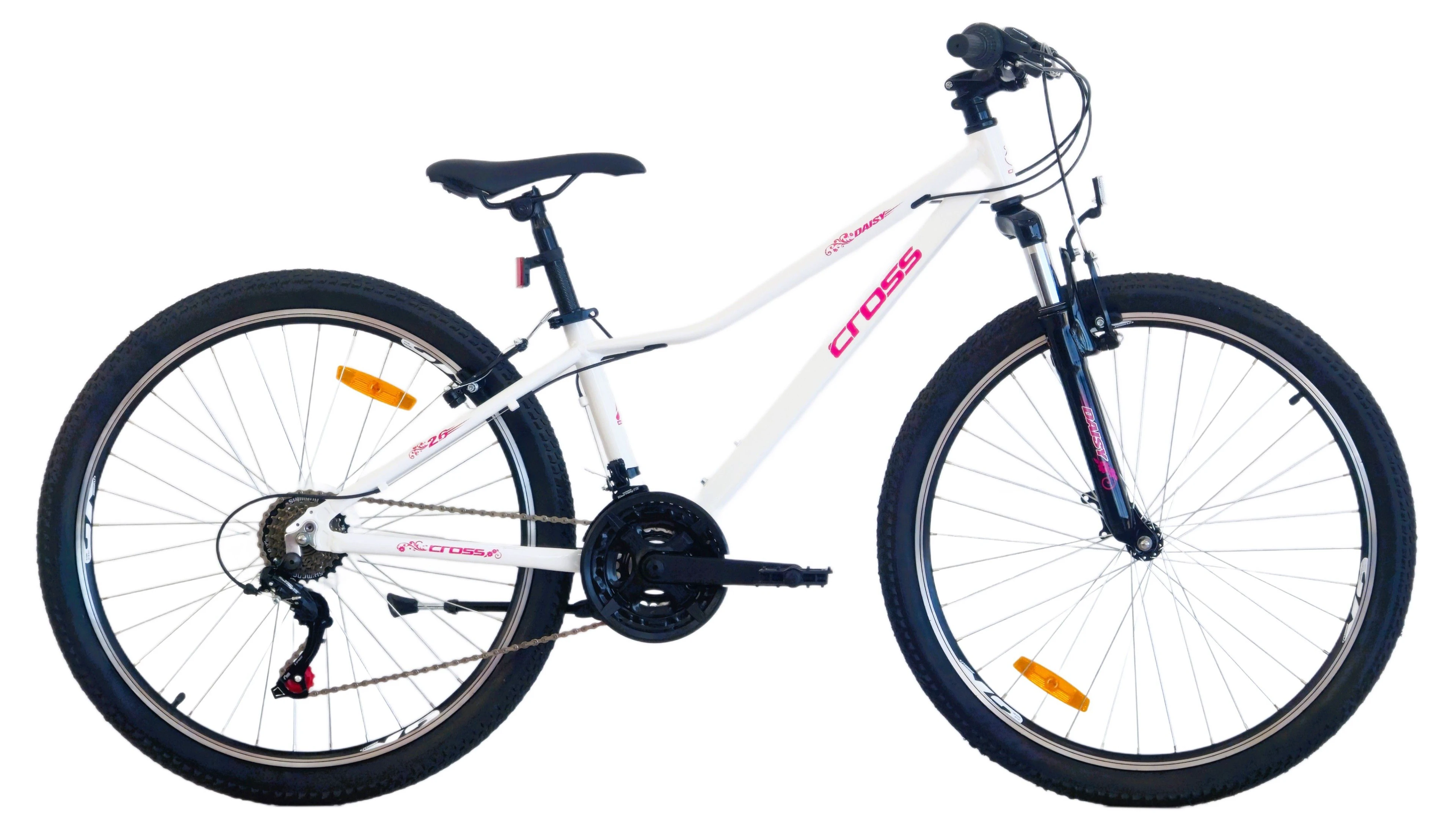 1. Bicicleta copii mtb CROSS Daisy 26 - White | 10-13 ani